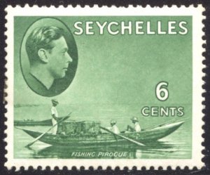 Seychelles, Scott #129a, SG 137ac, Unused, Hinged