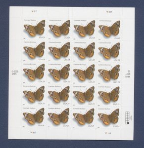 USA - Scott 4001 - 24 cent S/A sheet of 20 - Butterfly - 2006