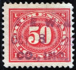 R238 50¢ Documentary Stamp (1917) Used