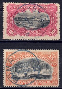 Belgian Congo #19-20  CV $4.25
