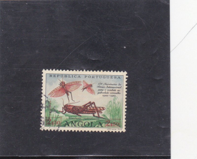 ANGOLA  SET LOCUSTS (1963)