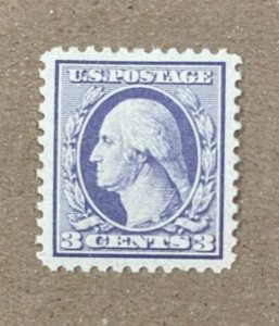 US stamp scott# 529 3c 1918 Washington Offset print Type III Mint NH MNH XF-S