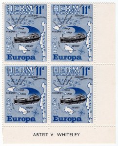 (I.B) Cinderella Collection : Herm Island 11d (Europa 1963)