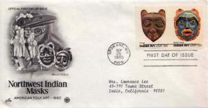 United States, First Day Cover, Art