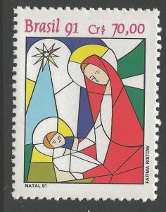 BRAZIL SG2508 1991 CHRISTMAS MNH
