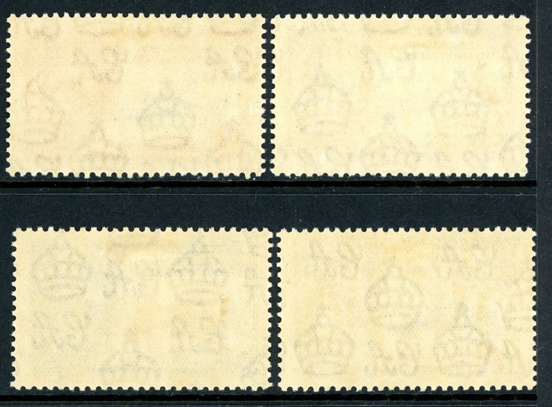 Somaliland Protectorate 1935 British KGV Silver Jubilee Scott #77-80 Mint U785 ⭐