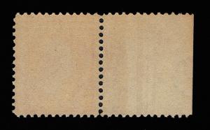 GENUINE SCOTT #358 MINT OG NH 1909 CARMINE ON BLUSIH PAPER SCV $170 -ESTATE SALE