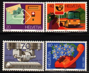 Switzerland #687-690   MNH