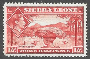 Sierra Leone (1938) - Scott # 175,   MH