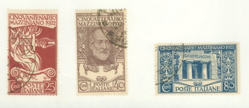 Italy #140-42 Used Single (Complete Set)