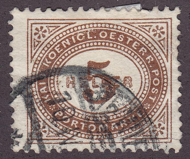 Austria J26 Used 1900 Postage Due