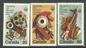 Canada 684-686  MNH  Complete