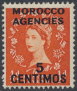 GB Morocco Agencies Abroad SG 187   SC#  105   MNH   see details & scans