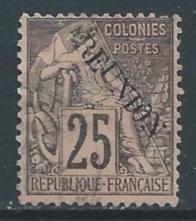 Reunion #24 Used 25c Fr. Cols. Commerce Issue Ovptd. Reunion