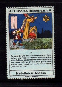 German - JH Nobis & Thiessen Needle Factory, Wizard Series #4 Crochet Needle, MH