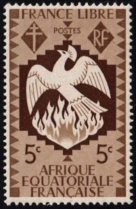 French Equatorial Africa - Scott 142 - Mint-Never-Hinged
