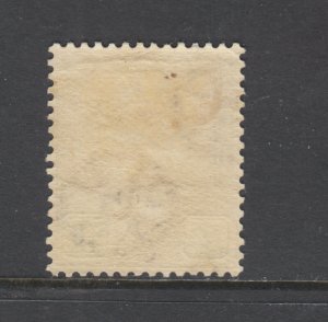 Malaya, Johore Sc 65a MLH. 1910 10c Sultan Ibrahim on Chalky Paper, F-VF