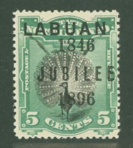 Labuan #69v  Single