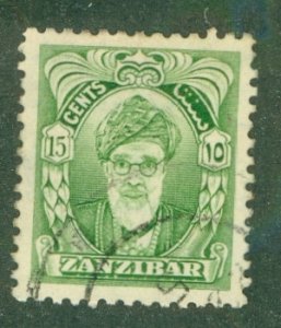 ZANZIBAR 232 USED BIN $2.00