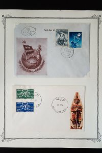 United Nations Collection of 54 Unrelated Foreign Stamp Covers