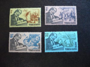 Stamps - Turks & Caicos - Scott# 205-208 - Mint Hinged Set of 4 Stamps
