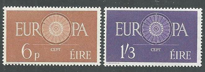 IRELAND 1960 EUROPA set fresh MNH..........................................63913