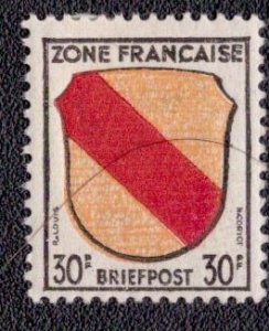 Germany -French Occupation 1945 -  4N10 MH