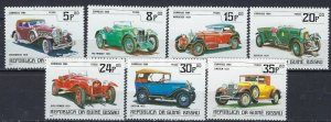 Guinea Bissau 545-51 MNH 1984 Vintage Cars (ak2971)