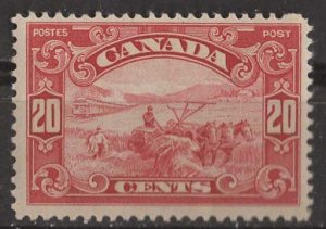 Canada # 157  Wheat Harvesting  20c    1929   (1)   Mint NH