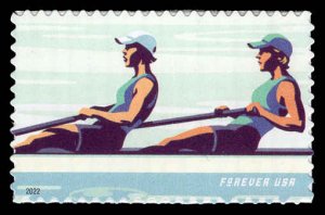 USA 5697 Mint (NH) Women's Rowing Green #2