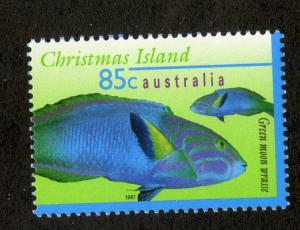 CHRISTMAS ISLAND 384 MH SCV $1.75 BIN $0.75 MARINE LIFE