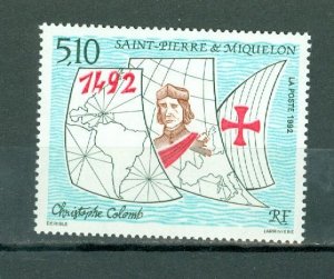 ST. PIERRE & MIQUELON 1992 ...SHIP   #583   MNH