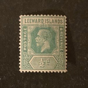 Leeward Islands Scott #47 hinged
