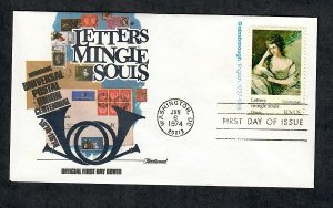 1536 UPU Unaddressed Fleetwood FDC