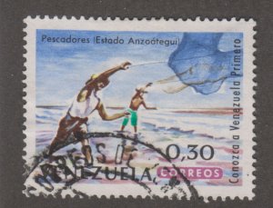 Venezuela 863 Net Fishermen, Anzoatequi 1964