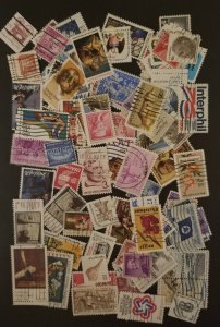 US 100 Different Used Stamp Lot Collection T6009