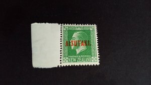 Aitutaki Sc# 19 Mint Never Hinged MNH with Side Margin