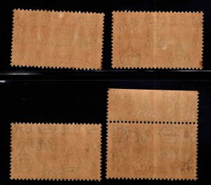 St Vincent Scott 134-137 MNH** aged gum see back scan  1935 Silver Jubilee set