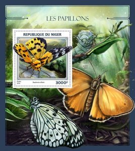 [850 44]- YEAR 2015 - NIGER - BUTTERFLIES    1V   complet set  MNH/**