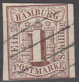 Hamburg #2  F-VF  Used CV $95.00 (A12869)