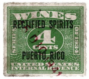 (I.B) Puerto Rico Revenue : Rectified Spirits 4c