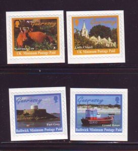 Guernsey Sc625-8 1998 Island Scenes stamp set mint NH