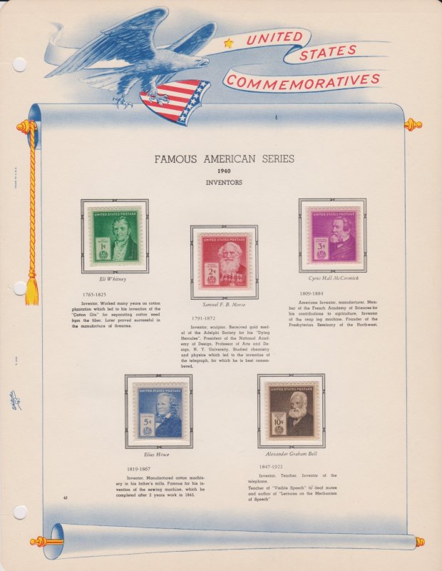 United States Postal Stamps