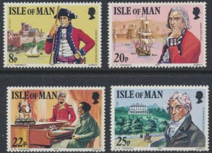 Isle of Man MNH   Sc 193 - 196     SG 197-200  Wilks  1981 see scan