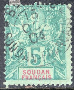 FRENCH SUDAN SCOTT 6