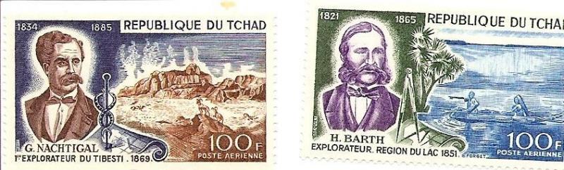 Chad C49-50 MNH