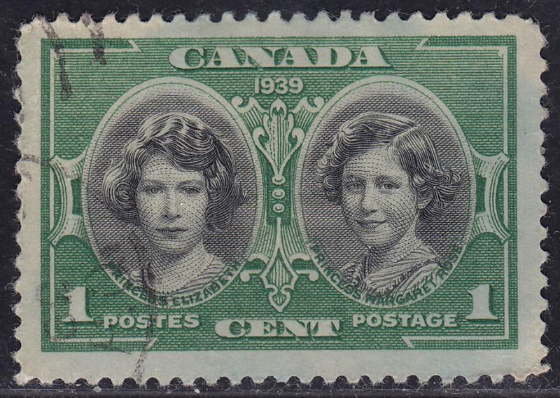 Canada 246 Royal Visit Tour Issue 1¢ 1939