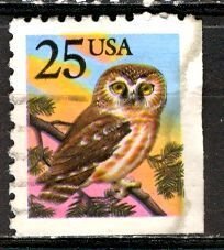 USA; 1988: Sc. # 2285: Used Perf. 10 on 2/3 sides Single Stamp