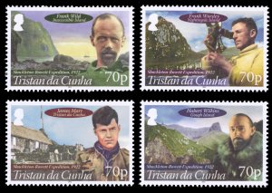 Tristan da Cunha 2012 Scott #979-982 Mint Never Hinged