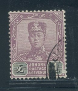 Malaya - Johore 59  Used cgs (1